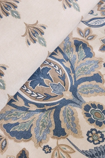 سرویس روتختی دو نفره Karaca Home مدل Silvara پنبه - آبی