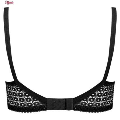 سوتین بدون فنر زنانه رنگ مشکی پانیذ کد 66500-NEW