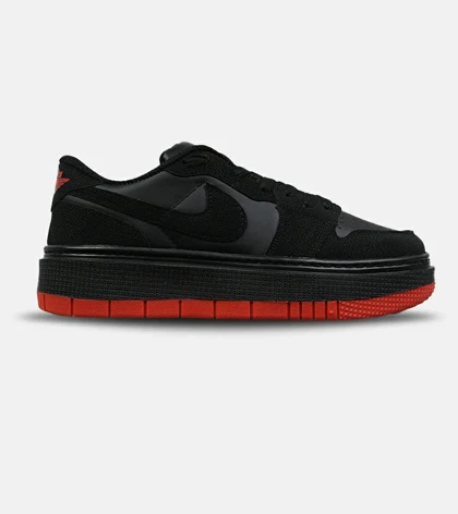 کفش مردانه و زنانه مشکی قرمز NIKE AIR FORCE مدل 8828