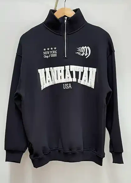 هودی نیم زیپ کد 9001