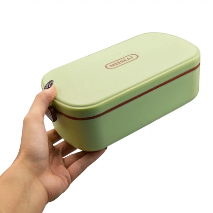 ظرف غذا برقی لانچ باکس میرکت مدل GB4806 ظرفیت 0.9 لیتر