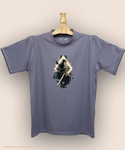 تیشرت مردانه و زنانه طرح اتک آن تایتان شخصیت ارن نیگر کد 928