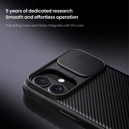 قاب محافظ گوشی آیفون 16 نیلکین CamShield Pro Camera protective