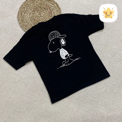 تیشرت شلوار پسرانه SNOOPY پنبه خالص 9 تا 16 سال