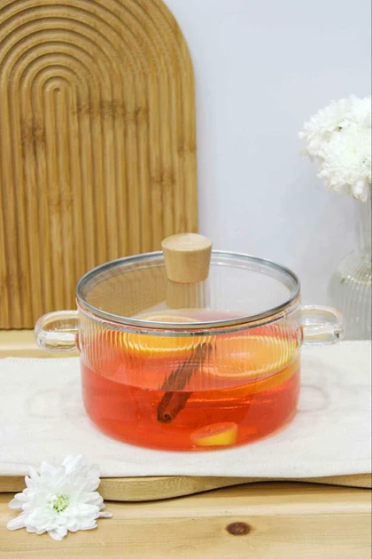 قابلمه پیرکس 1/7 لیتری شیار دار