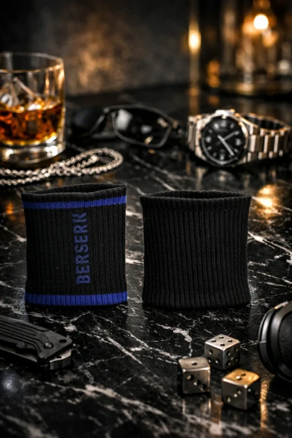 مچ بند ورزشی جفتی مشکی کیفیت عالی