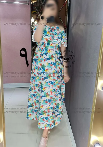 پیراهن یقه چتری