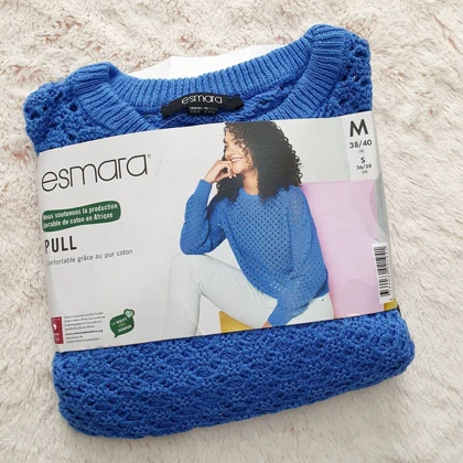 پلیور بافت زنانه اسمارا کد Z-YU87