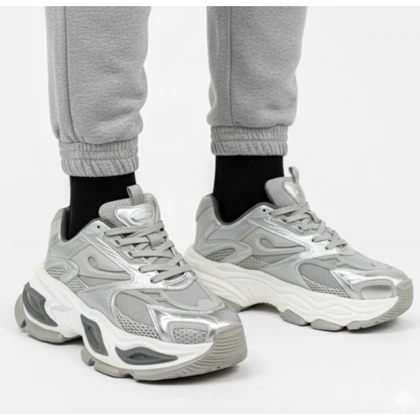 کتانی مردانه لژدار بالنسیگا طوسی