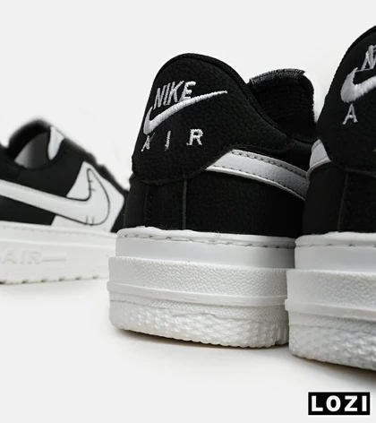 کفش مردانه و زنانه مشکی سفید NIKE AIR FORCE