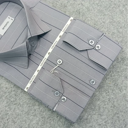 پیراهن استین بلند مردانه ( قواره کلاسیک-قواره معمولی )- پیراهن مجلسی طرحدار مردانه