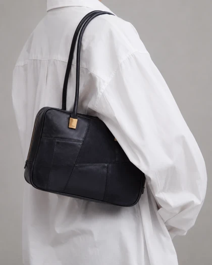 کیف دستی زنانه چرم مصنوعی دسته دار دیوید جونز DAVIDJONES