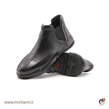 کفش چرم ساق‌دار مردانه mrc1121-29