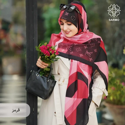 روسری نخ پنبه لوریا