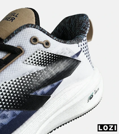 کفش کتانی مردانه و زنانه سفید سرمه ای مشکی New Balance 860 Boost مدل 7727