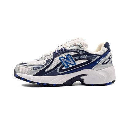کفش و کتانی مردانه مدل نیوبالانس 425 NEW BALANCE رنگ سفید سرمه ای کد 9945