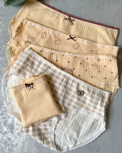 شورت خرس نارنجی1209 (مناسب 38تا42)