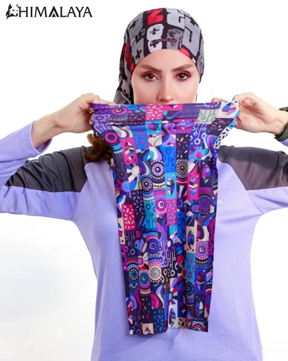 اسکارف بدون دوخت استوانه‌ای SB41 هیمالیا