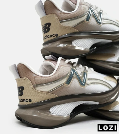 کفش کتانی مردانه و زنانه سفید سبز NEW BALANCE More Trail v3