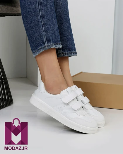 کفش کتانی زنانه دوچسب کارنا 4030 CARENA