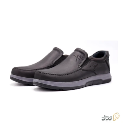 کفش روزمره چرم مردانه mrc1130-01