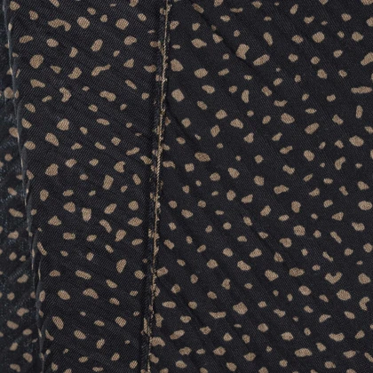 شال پلیسه طرح خال ریز زنانه - 39251735