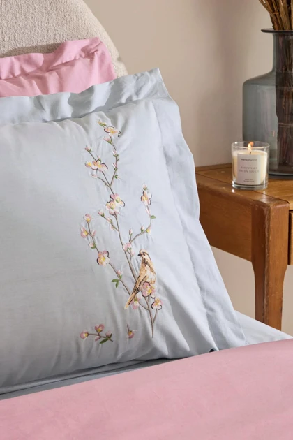 سرویس روتختی دو نفره Karaca Home مدل Tarin پنبه - نعنایی