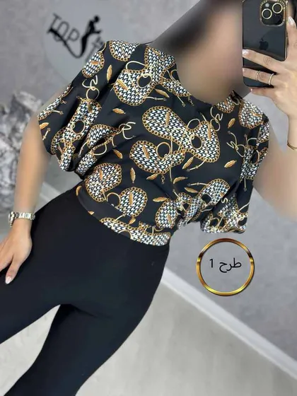شومیز پشت گره : 8920