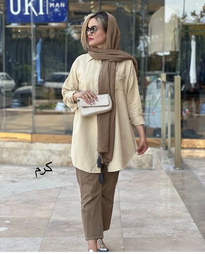 مانتو شومیزی گلوریا 0042