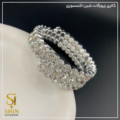 دستبند جواهری کد dzj454