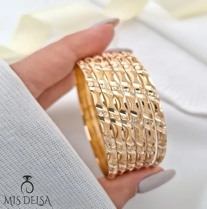 النگو طلاروس 3 میل 6 عددی مدل الیا