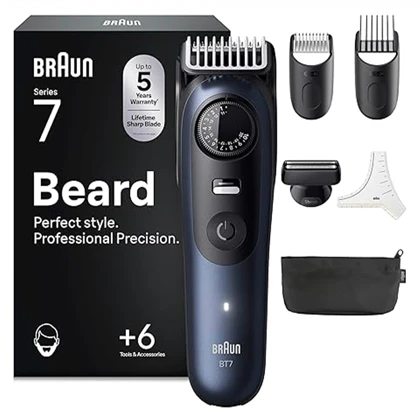ریش تراش براون Braun مدل BT7520 سری 7 با 40 تنظیم طول