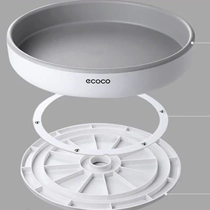 سینی گردان اکوکو ECOCO مدل E2022 ضد لغزش با چرخش 360 درجه