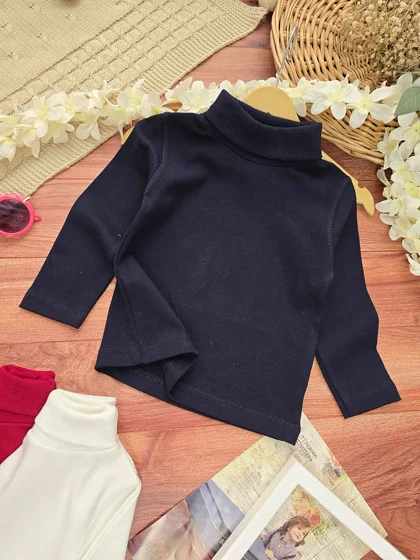 بلوز یقه اسکی بچگانه