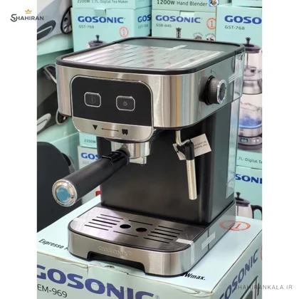 اسپرسوساز 1.8 لیتر گوسونیک مدل GOSONIC GEM-969