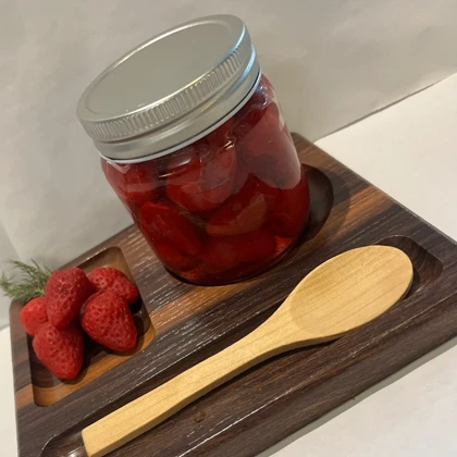 شمع مربای توت فرنگی و شمع مربای شاتوت