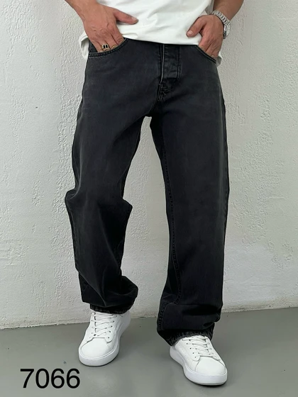 شلوار جین مردانه نیم بگ 7066