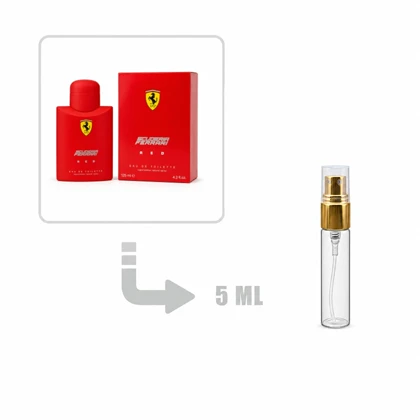 دکانت عطر ادکلن اسکودریا فراری رد مردانه 5 میل اصلی Scuderia Ferrari Red Eau de Toilette Decant 5ml