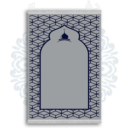 فرشینه از جنس پارچه هازان مخمل ترک طرح سجاده برند دفه کد DSJ 40