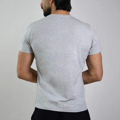 تیشرت ورزشی مردانه آندر آمور مدل STORM-1907 طوسی روشن