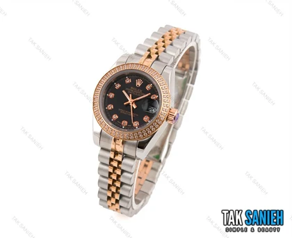 ساعت مچی عقربه ای زنانه رولکس مدل Rolex-1791-L