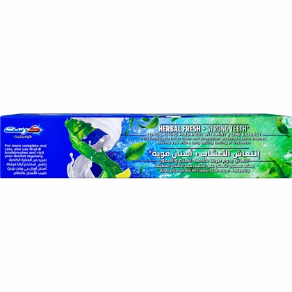 خمیر دندان کرست Crest مدل Complete Herbal Fresh رایحه نعناع و لیمو 100ml