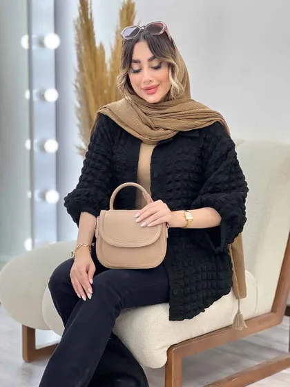 مانتو آستین پفی رونیکا