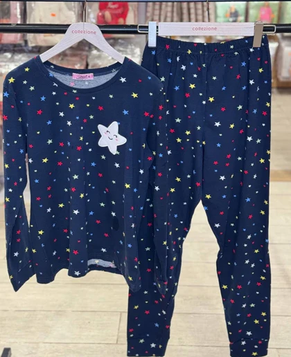 بلوز شلوار نرمال سکسن کد41130-A