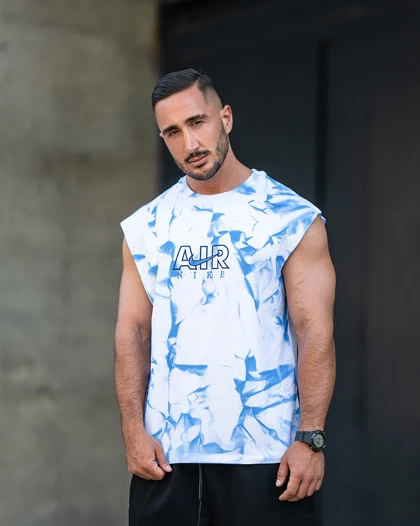 رکابی ورزشی وست NIKE AIR فری سایز آبی