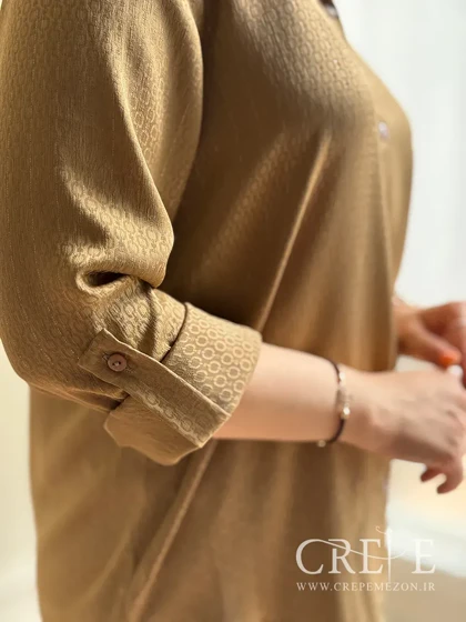 شومیز طرح زنجیری زری دار