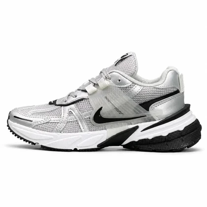 کفش کتانی زنانه نایکی v2k نقره ای سفید Nike V2k