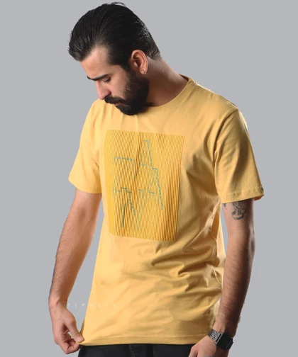 تیشرت طرح دار مردانه 1909