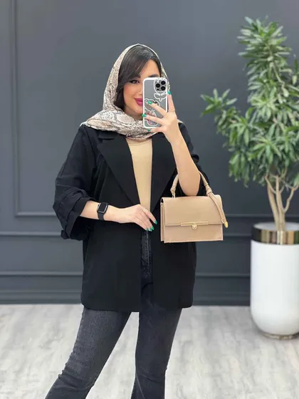 مانتو لینن بغل دوپاگن