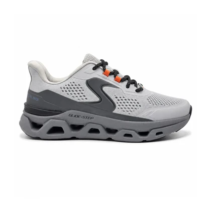 کفش و کتانی مردانه مدل اسکیچرز SKECHERS رنگ طوسی کد 40521